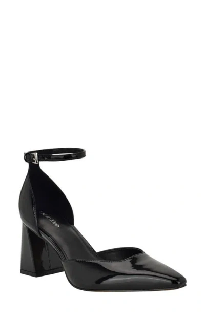 Calvin Klein Nalene Ankle Strap Pump