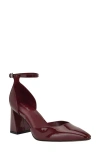 Calvin Klein Nalene Ankle Strap Pump In Multi