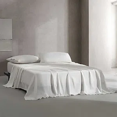 Calvin Klein Naturals Collection 4 Piece Sheet Set, Queen In White