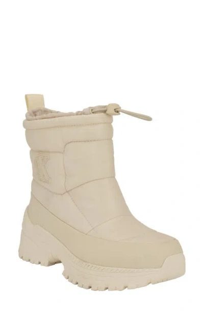 Calvin Klein Nelsa Bootie In Light Natural