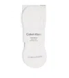 Calvin Klein No Show Footie Socks In White