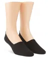 Calvin Klein No Show Liner Socks, Pack Of 2 In Black