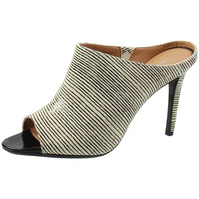 Calvin Klein Nola Womens Leather Peep-toe Dress Sandals
