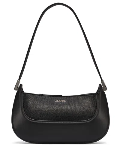 Calvin Klein Nori Small Shoulder Bag In Black