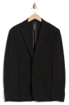 Calvin Klein Notch Lapel Sport Coat In Black