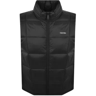 Calvin Klein Nylon Puffer Gilet Black
