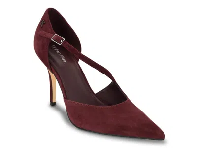 Calvin Klein Oaklan Pump In Red