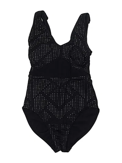 Pre-owned Calvin Klein One Piece Swimsuit In Black