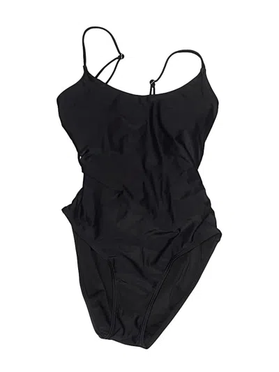 Pre-owned Calvin Klein One Piece Swimsuit In Black