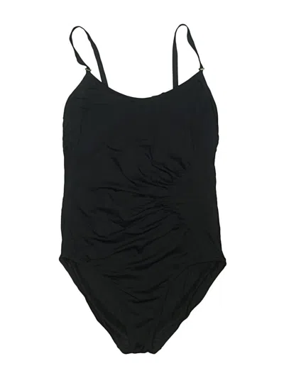 Pre-owned Calvin Klein One Piece Swimsuit In Black