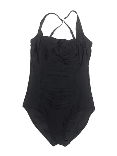 Pre-owned Calvin Klein One Piece Swimsuit In Black
