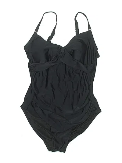 Pre-owned Calvin Klein One Piece Swimsuit In Black