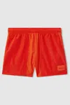 CALVIN KLEIN CALVIN KLEIN ORANGE CALVIN KLEIN UNDERWEAR DRAWSTRING SWIM SHORTS