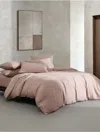 Calvin Klein Organic Earth Cotton Sateen Duvet Cover Set
