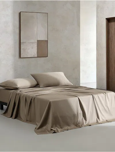 Calvin Klein Organic Earth Cotton Sateen Sheet Set