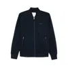 Calvin Klein Logo-print Bomber Jacket In Blue