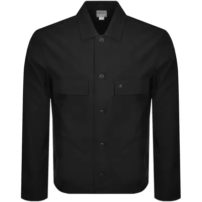 Calvin Klein Overshirt Jacket Black