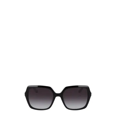 Calvin Klein Oversize-frame Sunglasses In Black