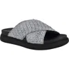 Calvin Klein Pacen Slide Sandal In Medium Blue
