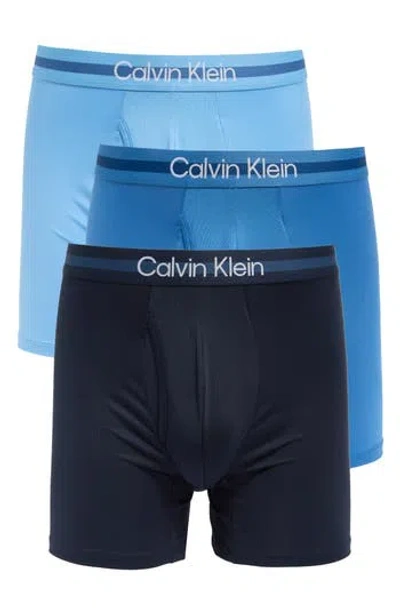 Calvin Klein Pack Of 3 Microfiber Boxer Briefs