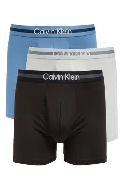 Calvin Klein Pack Of 3 Microfiber Boxer Briefs