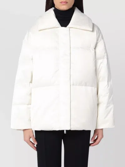 CALVIN KLEIN PADDED HIGH COLLAR LONG SLEEVES QUILTED COAT