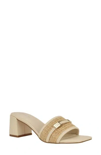 Calvin Klein Paloma Slide Sandal In Neutral