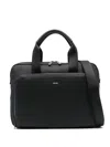 Calvin Klein Panelled Laptop Bag In Black