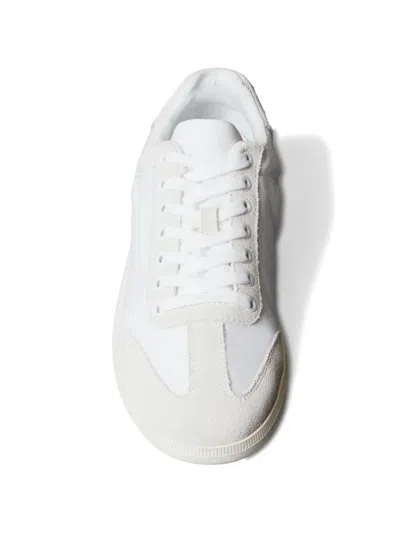 Calvin Klein Panelled Sneakers In White