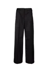 Calvin Klein Pantaloni Con Apllicazione In Black