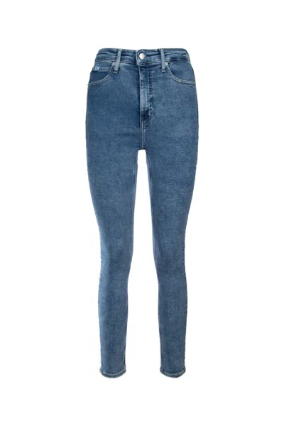 Calvin Klein Pantalone In Denimmedium