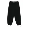 Calvin Klein Drawstring Trousers In Black