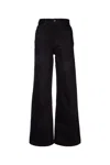 Calvin Klein Belt-loop Pants In Denimblack