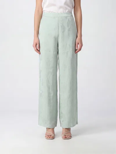 Calvin Klein Pants Woman In Blue