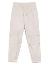 Calvin Klein Parachute Trousers In Neutrals