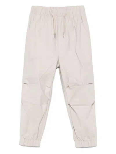 Calvin Klein Kids' Parachute Trousers In Neutrals