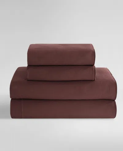 CALVIN KLEIN PEARL EDGE 300 THREAD COUNT COTTON SATEEN 4-PC. SHEET SET, KING