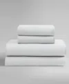 Calvin Klein Pearl Edge 300 Thread Count Cotton Sateen 4-pc. Sheet Set, King In Gray