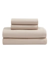 Calvin Klein Pearl Edge 300 Thread Count Cotton Sateen 4-pc. Sheet Set, Queen In Light Pink
