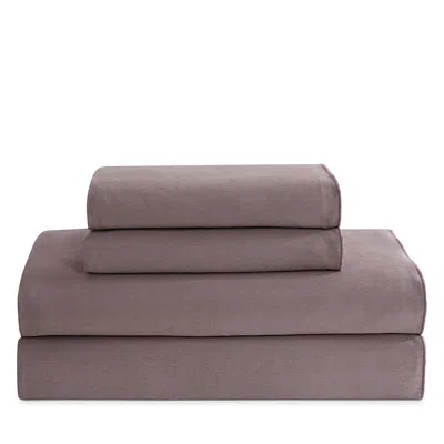Calvin Klein Pearl Edge Cotton Sateen 300 Thread Count Sheet Set, King