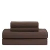 Calvin Klein Pearl Edge Cotton Sateen 300 Thread Count Sheet Set, Queen