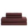 Calvin Klein Pearl Edge Cotton Sateen 300 Thread Count Sheet Set, Queen