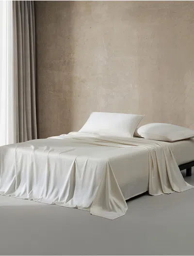 Calvin Klein Pearl Edge Cotton Sateen Sheet Set