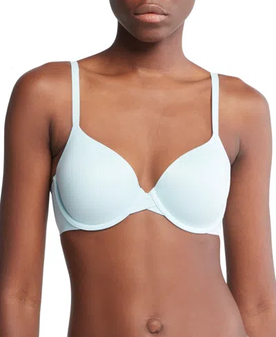 Calvin Klein Perfectly Fit Full Coverage T-shirt Bra F3837 In Stratosphere