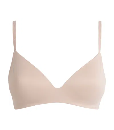 Calvin Klein Perfectly Fit Wirefree T-shirt Bra In Pink