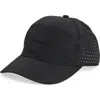 Calvin Klein Perforated Back Tennis Cap In Black