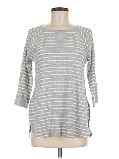 Pre-owned Calvin Klein Performance 3/4 Sleeve T-shirt In Gray