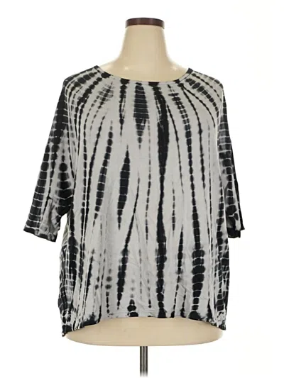 Pre-owned Calvin Klein Performance 3/4 Sleeve T-shirt In Gray