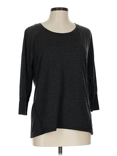 Pre-owned Calvin Klein Performance 3/4 Sleeve T-shirt In Gray