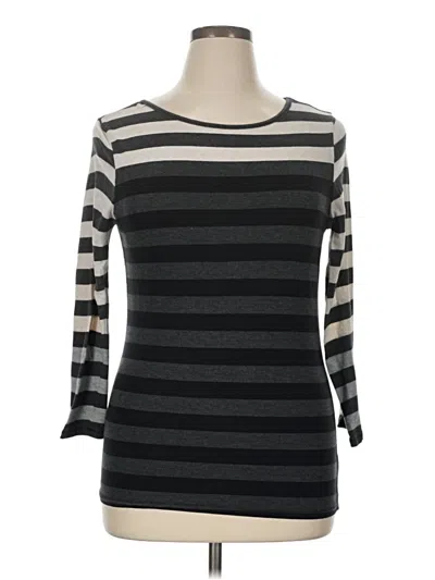 Pre-owned Calvin Klein Performance 3/4 Sleeve T-shirt In Gray